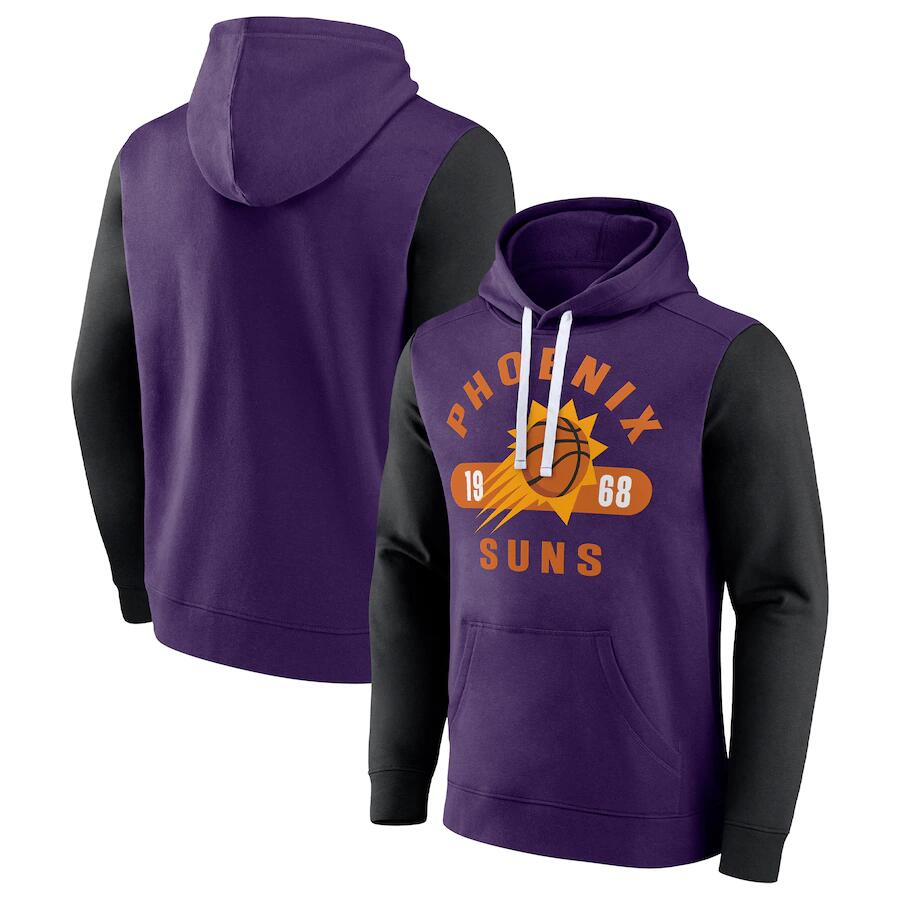 Men 2023 NBA Phoenix Suns purple Sweater-0
